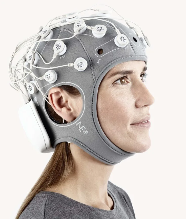Moduł EEG Neuroelectrics Enobio z czepkiem pomiarowym