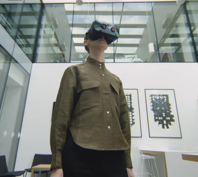 Gogle mieszanej rzeczywistości Varjo XR-3 z wbudowanym eye trackingiem